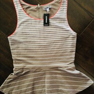 Express NWT stripes blouse